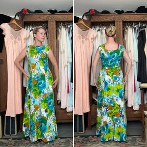 1960s Alice Polynesian Fashions dress BOLD